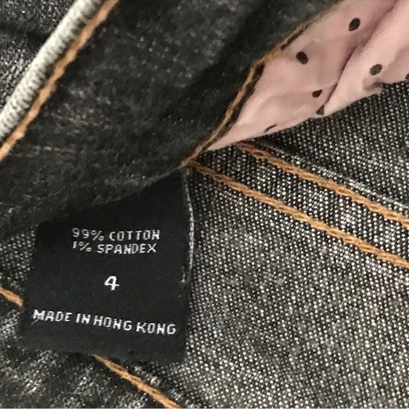 LONDONJEAN VNT Black Distressed Denim Jean‎ - Picture 8 of 10